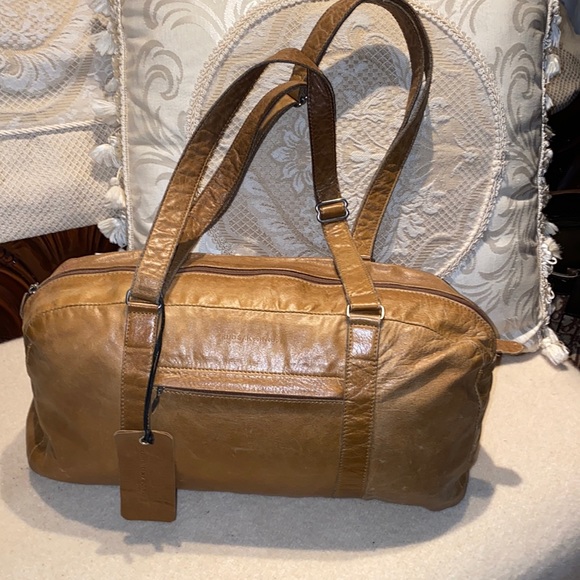 RUDSAK Handbags - Rudsak Hand Bag Shoulder Tan Medium Leather  Bag